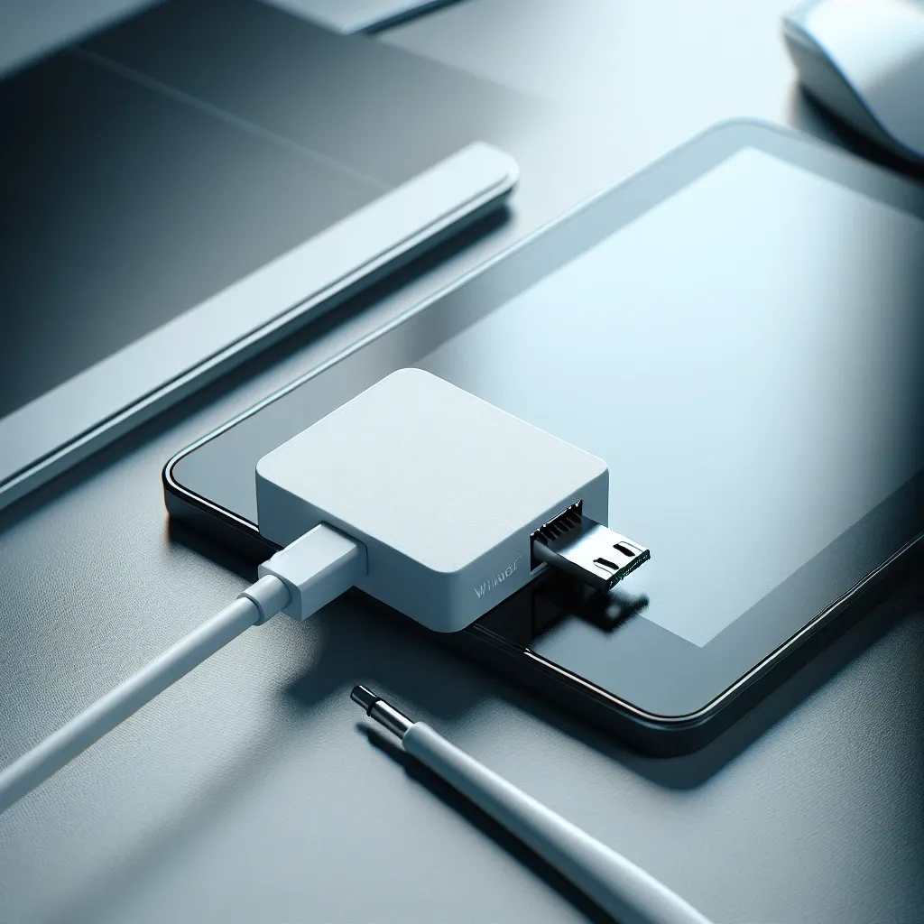 ¿Se puede instalar un adaptador de red en una tableta?