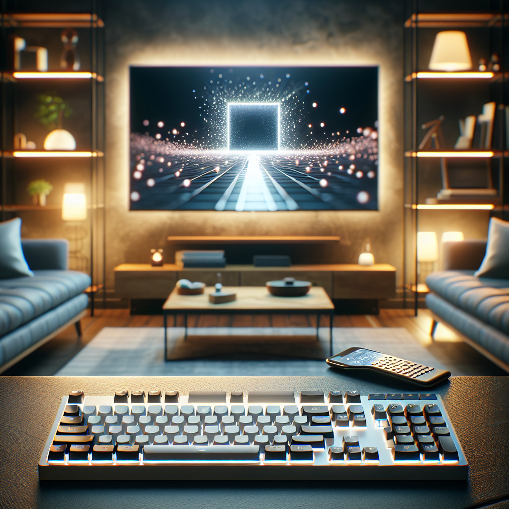 ¿Puedo conectar un teclado mecánico inalámbrico a un Smart TV?