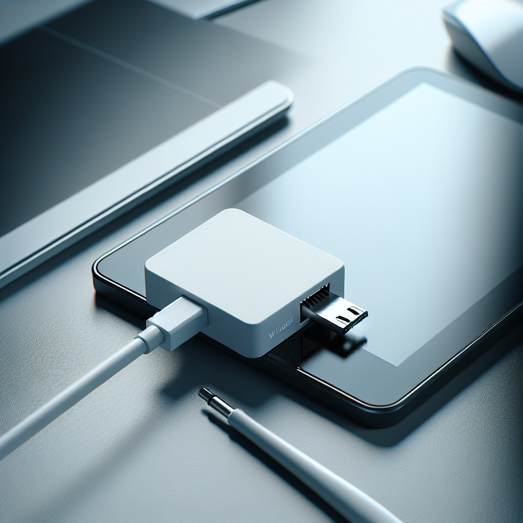 ¿Se puede instalar un adaptador de red en una tableta?
